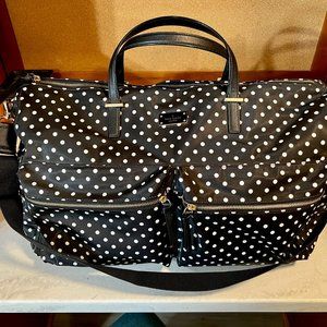 Kate Spade	 Polka dot weekender WILSON ROAD NYLON CARMELLA